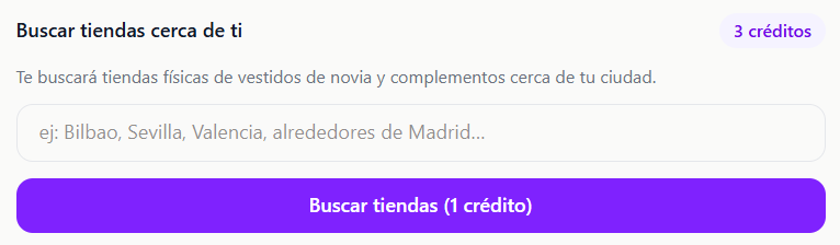 Buscador de tiendas por localidad
